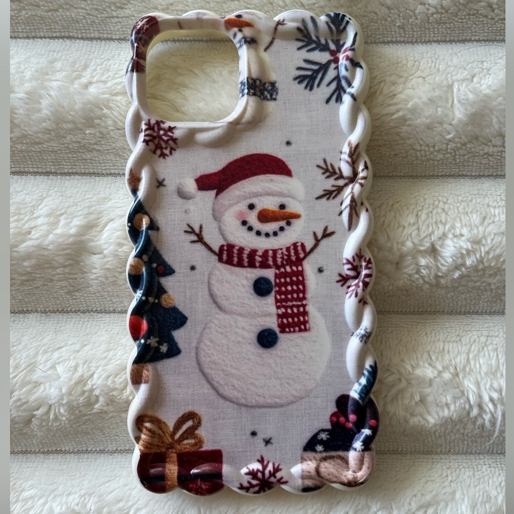 Festive Snowman iPhone 13 Phone Case!